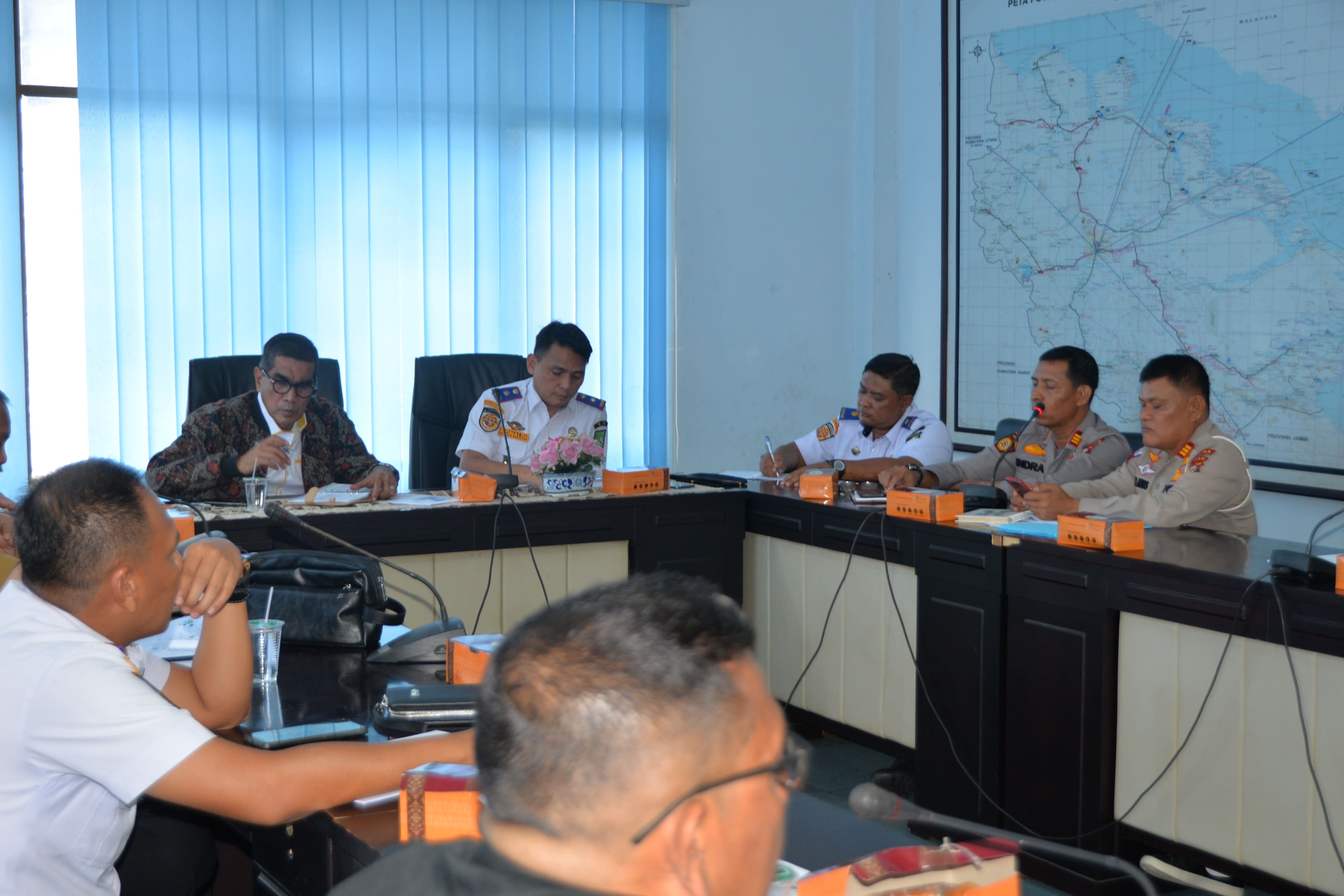 Rapat Forum LLAJ  Pembahasan U-Turn dan Kemacetan di Kota Pekanbaru 4