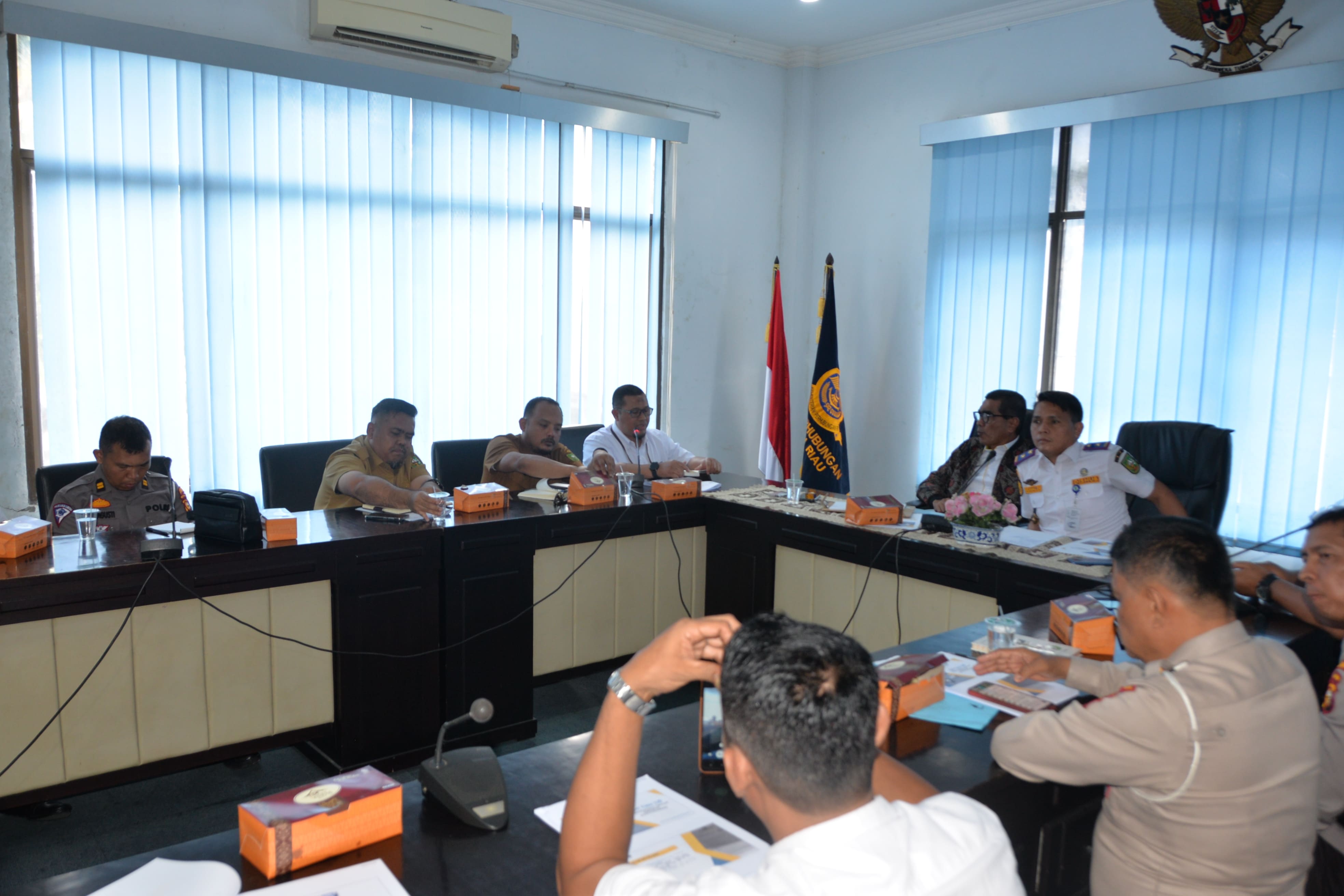 Rapat Forum LLAJ  Pembahasan U-Turn dan Kemacetan di Kota Pekanbaru 5